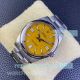 Clean Factory Replica Rolex Oyster Perpetual Men 41MM Yellow Dial Watch (3)_th.jpg